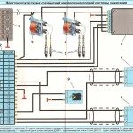 Электрическая схема соединения микропроцессорной системы зажигания для Газель