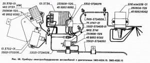 Схема электропроводки газель 402