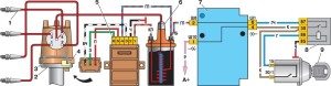 Порядок подключения высоковольтных проводов ваз 2109 карбюратор на трамблере фото