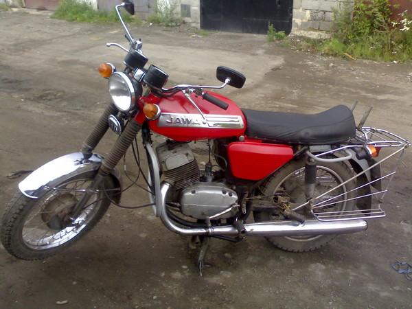 Оригинальное фото мотоцикла JAWA модели 634