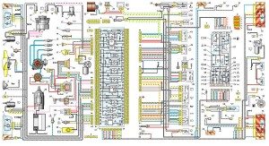 Схема проводки ваз 21099