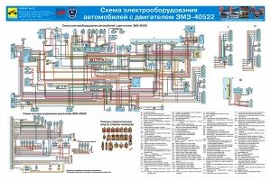 Схема проводки спидометра газель