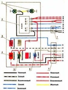 Схема реле поворотов мотоцикла иж планета 5