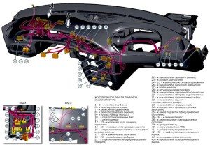 Подкапотная проводка нива шевроле