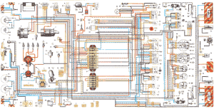 Схема проводки фар ваз 2106