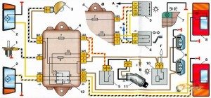 Проводка фар ваз 2106