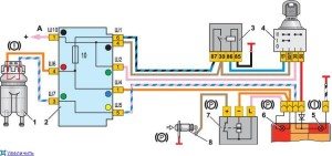 Электропроводка ваз 2104